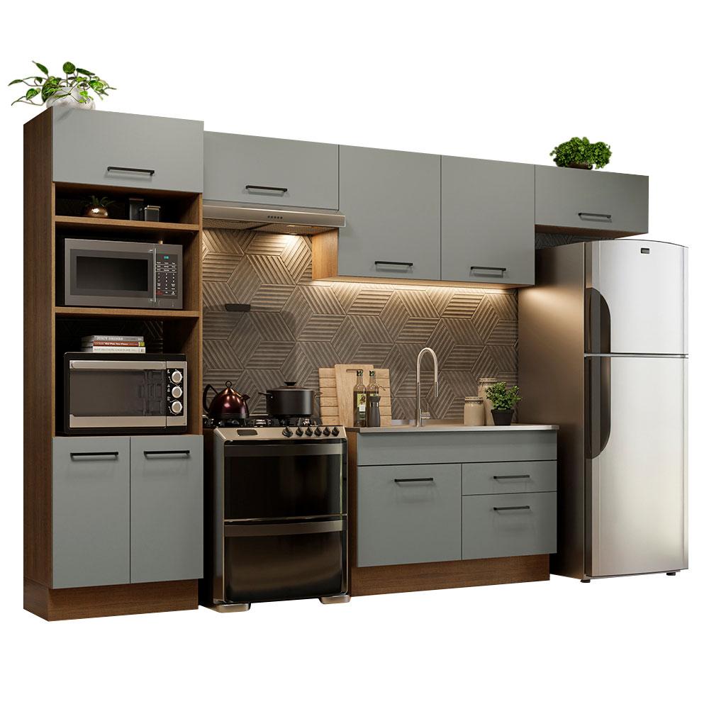 Cocina Integral Completa Modular Madesa Agata 350cm Mg 01