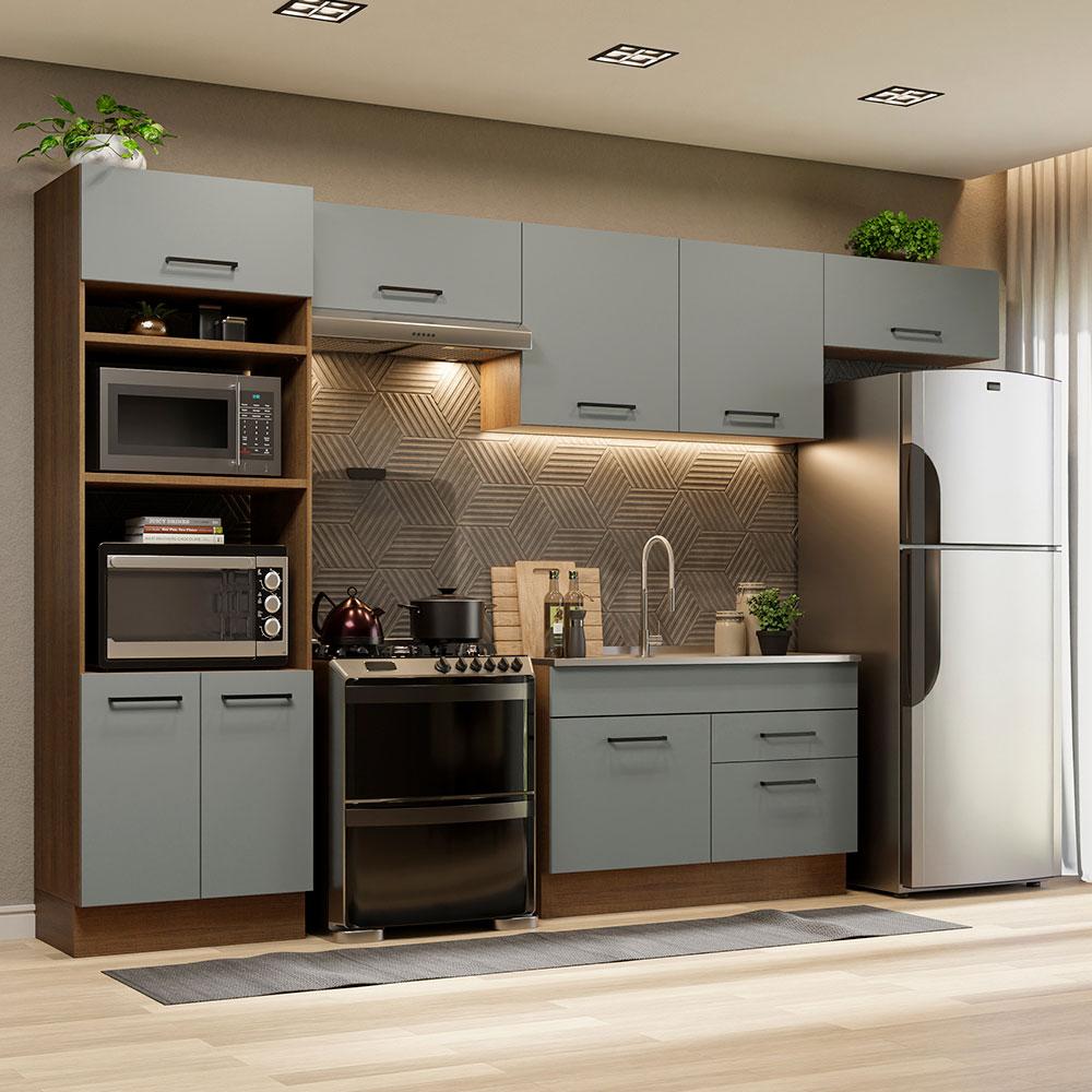 Foto 3 pulgar | Cocina Integral Completa Modular Madesa Agata 350cm Mg 01