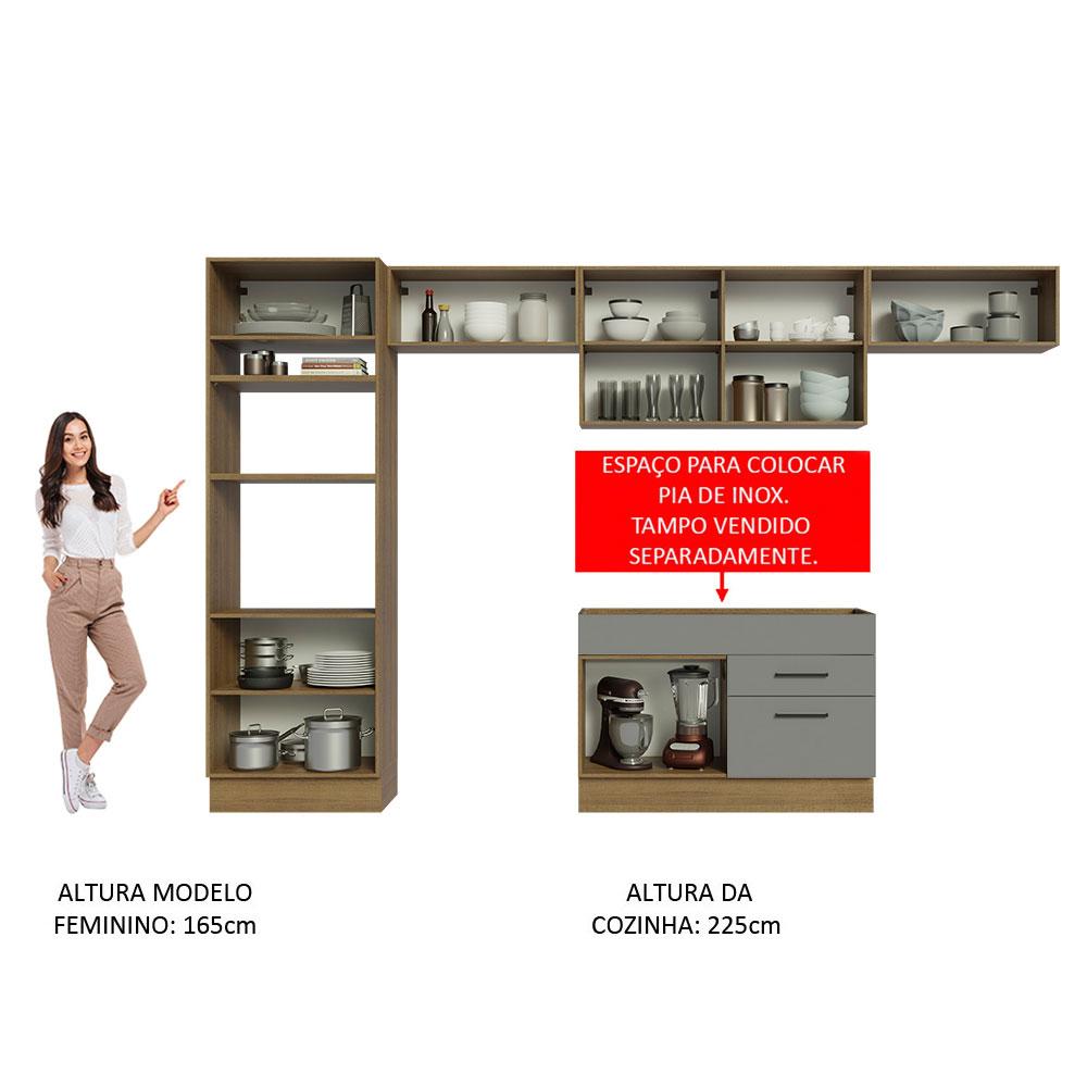 Foto 5 | Cocina Integral Completa Modular Madesa Agata 350cm Mg 01