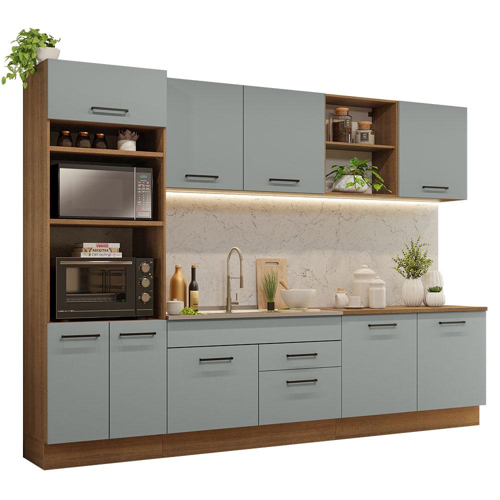 Cocina Integral Completa Modular Madesa Agata 310cm Mg 02