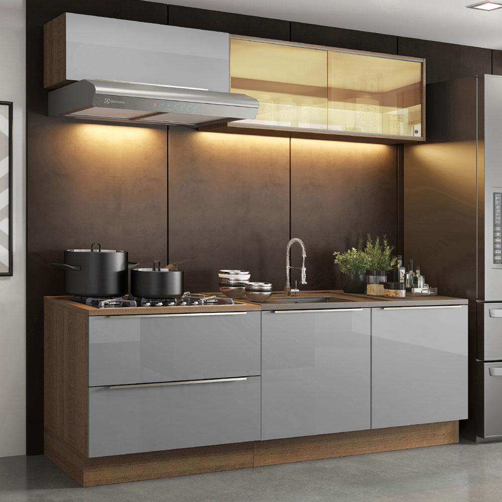 Foto 3 pulgar | Cocina Integral Completa Modular Madesa Lux 200cm Mg 01