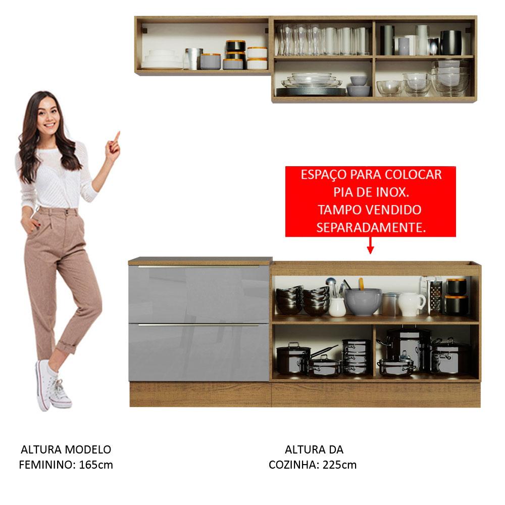 Foto 5 | Cocina Integral Completa Modular Madesa Lux 200cm Mg 01
