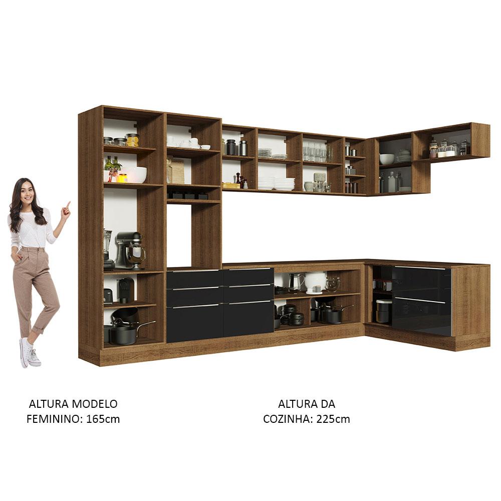 Foto 6 pulgar | Cocina Integral Completa Modular Madesa Lux 546cm Mn 05