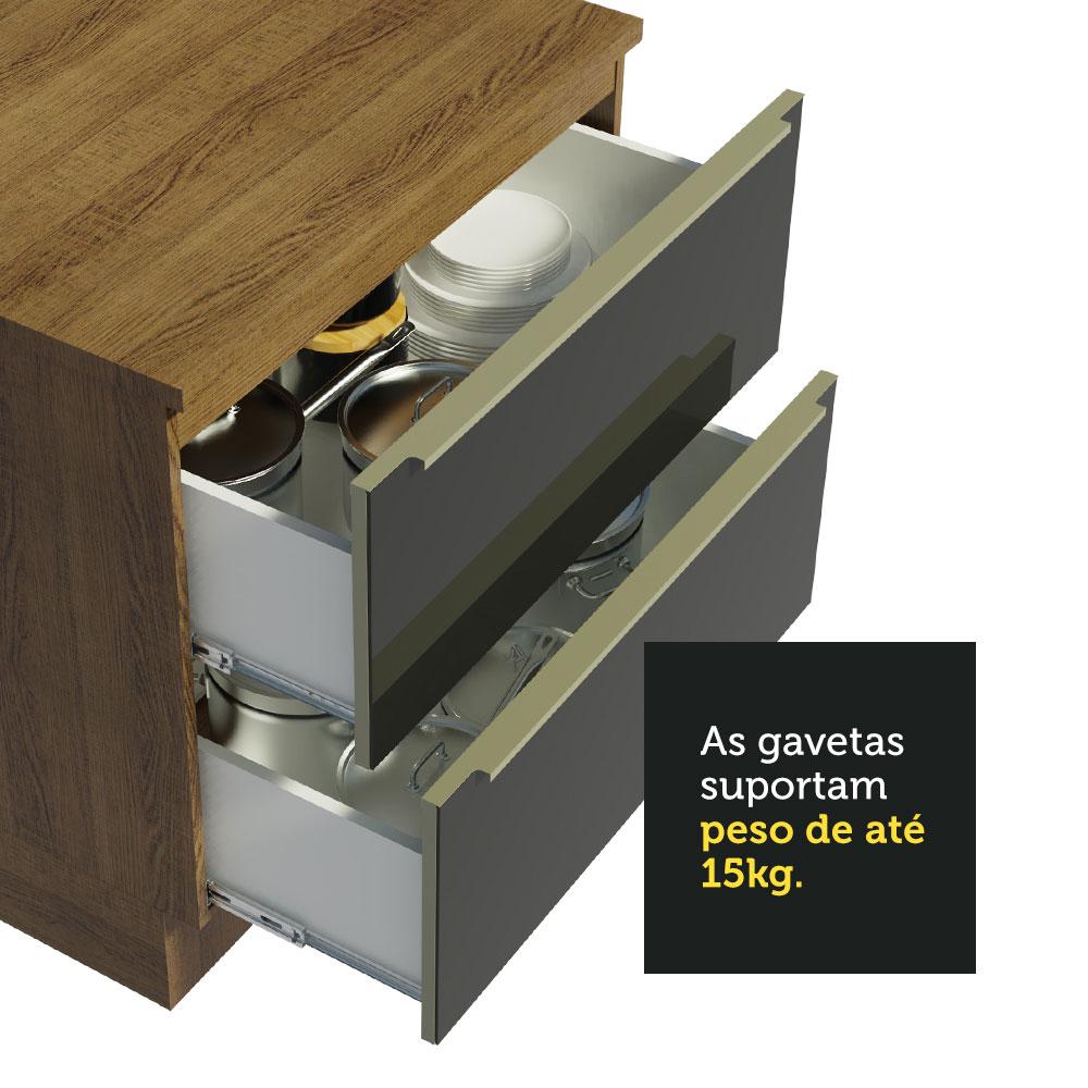 Foto 8 pulgar | Cocina Integral Completa Modular Madesa Lux 546cm Mn 05