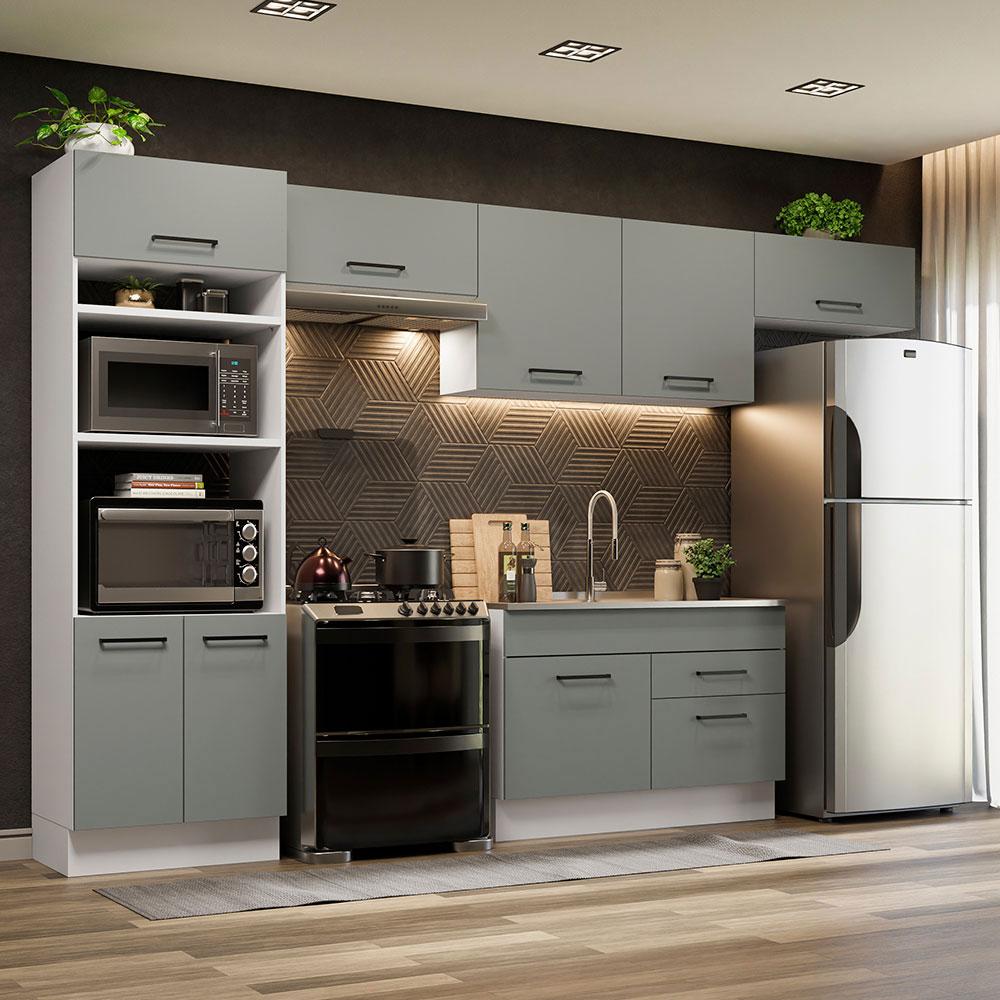 Foto 2 | Cocina Integral Completa Modular Madesa Agata 350cm Bg 01