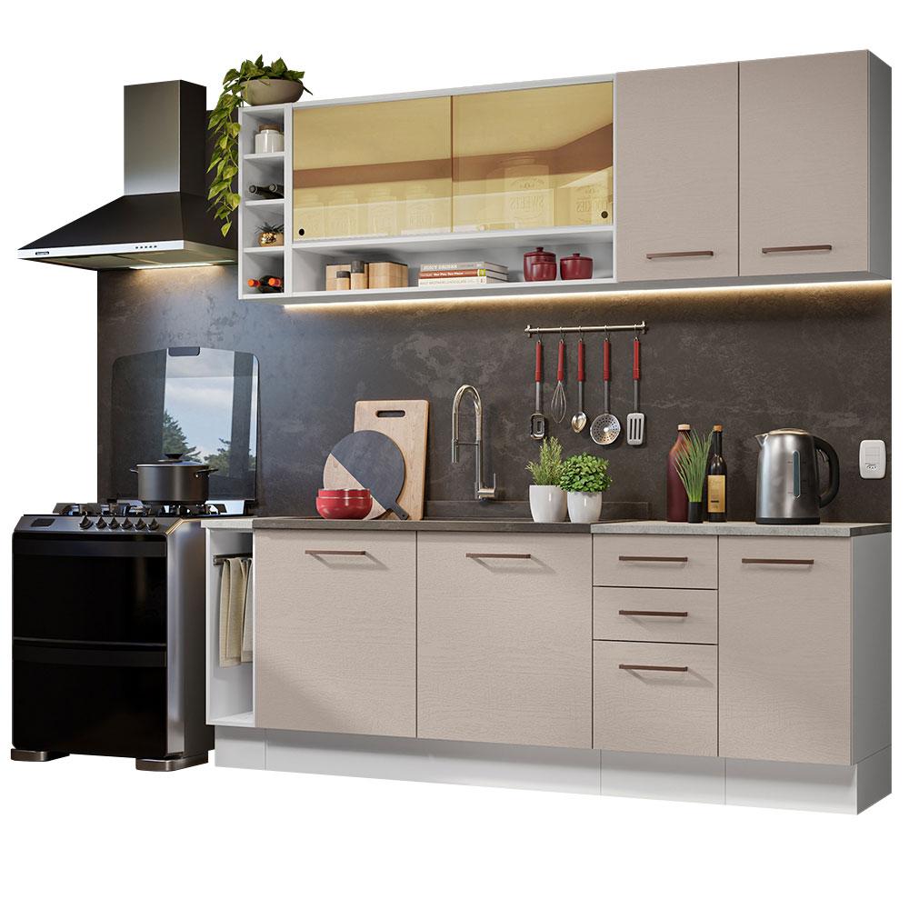 Foto 1 | Cocina Integral Completa Modular Madesa Agata 220cm Bc 01