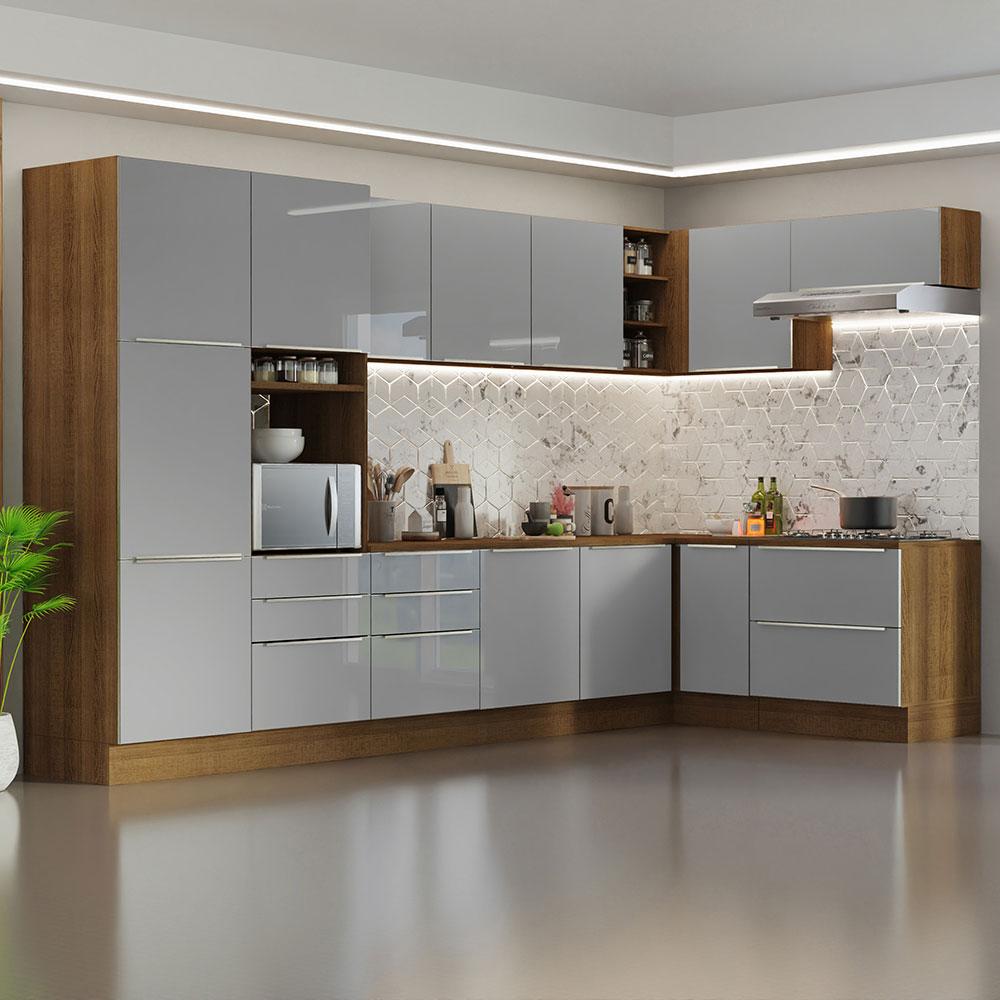 Foto 3 pulgar | Cocina Integral Completa Modular Madesa Lux 546cm Mg 05