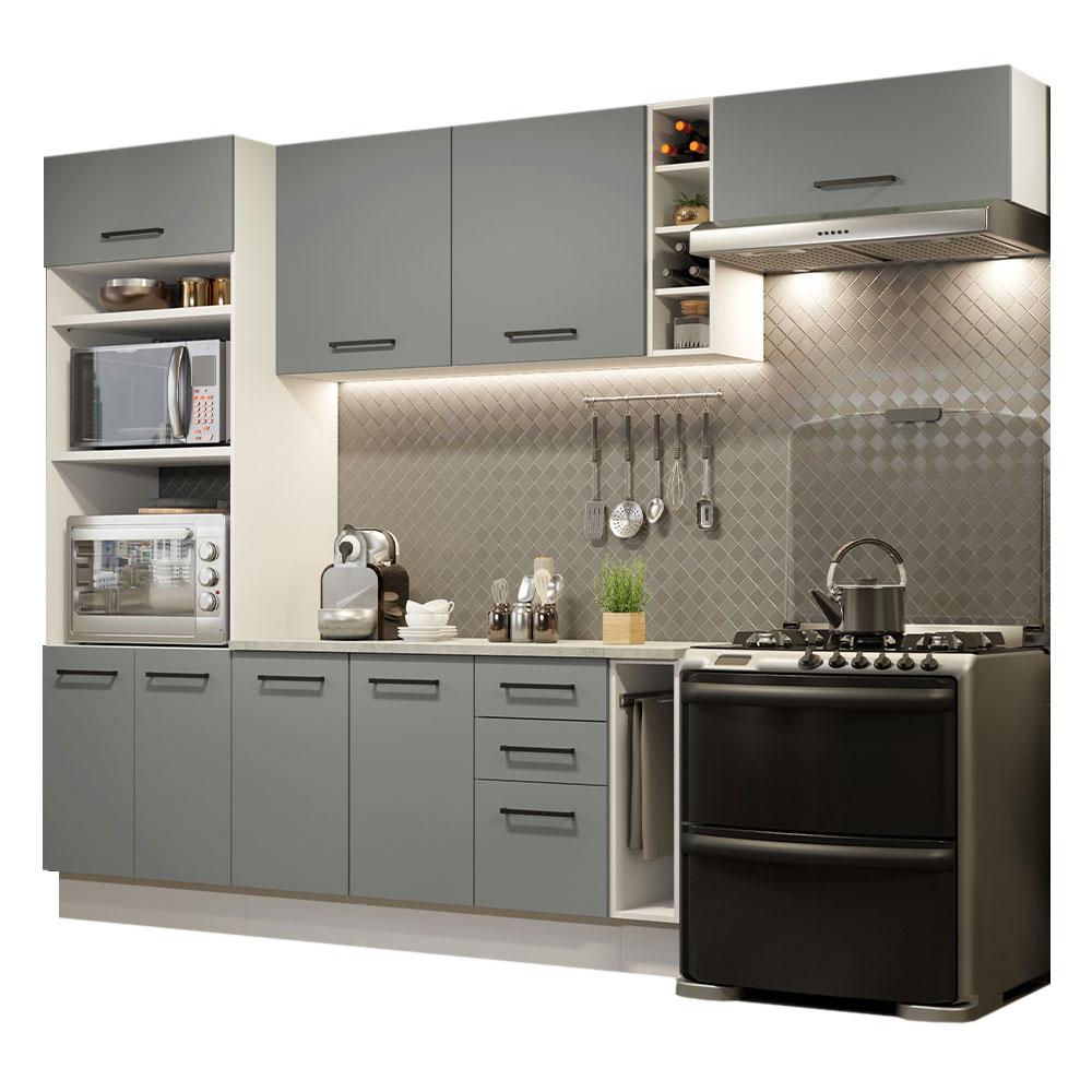Cocina Integral Completa Modular Madesa Agata 290cm Bg 07