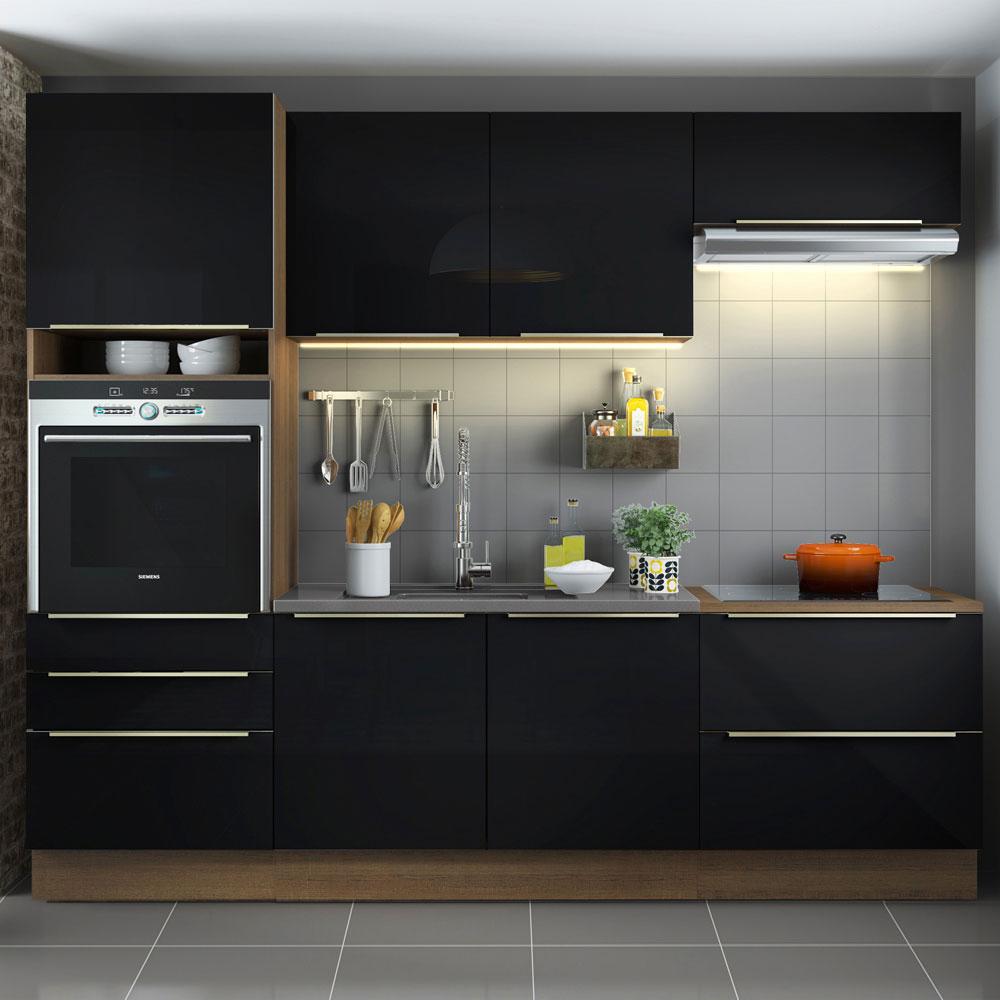 Foto 3 pulgar | Cocina Integral Completa Modular Madesa Lux 260cm Mn 01