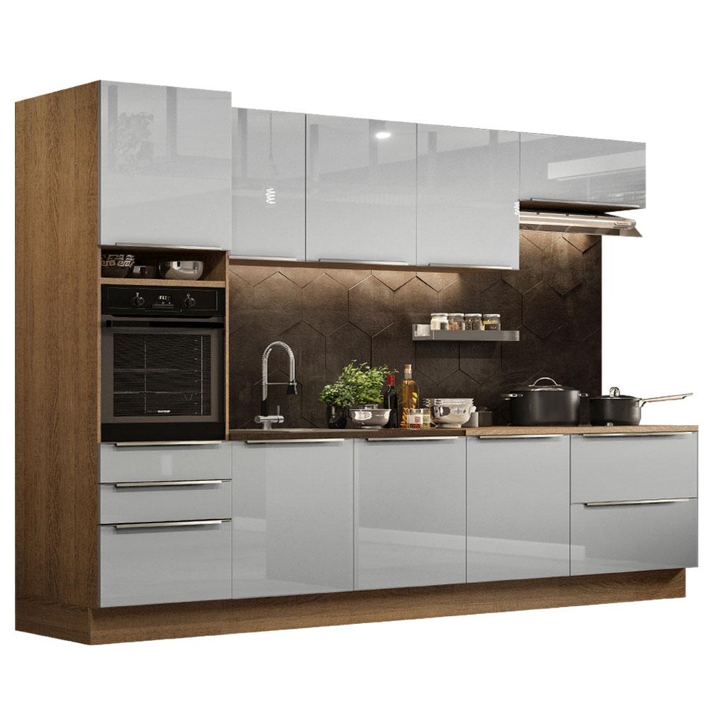 Foto 2 pulgar | Cocina Integral Completa Modular Madesa Lux 320cm Mg 04