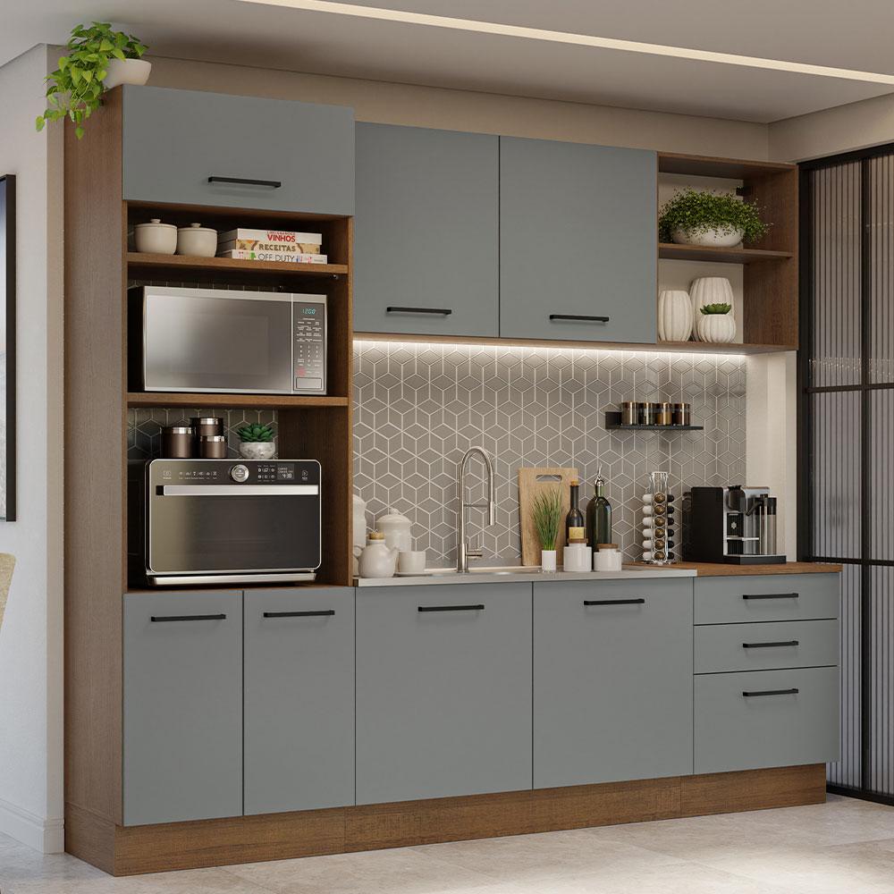 Foto 2 | Cocina Integral Completa Modular Madesa Agata 250cm Mg 01