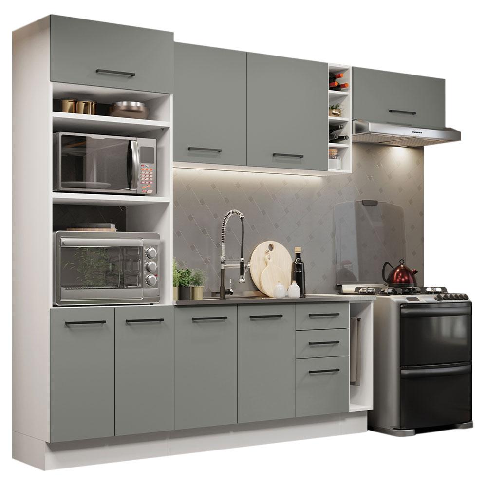 Cocina Integral Completa Modular Madesa Agata 290cm Bg 03