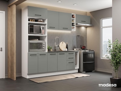 Foto 6 | Cocina Integral Completa Modular Madesa Agata 290cm Bg 03