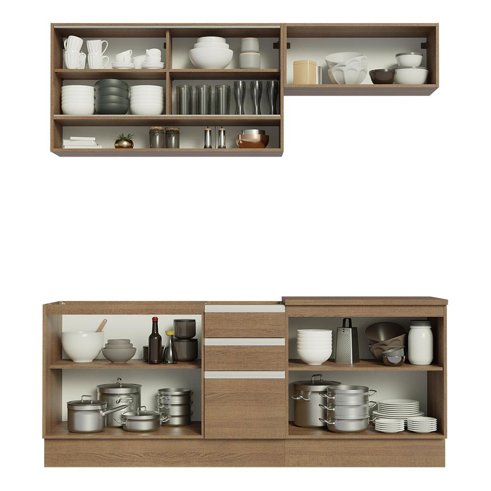 Foto 8 pulgar | Cocina Integral Completa Madesa Glamy 200cm Con Tarja Mm