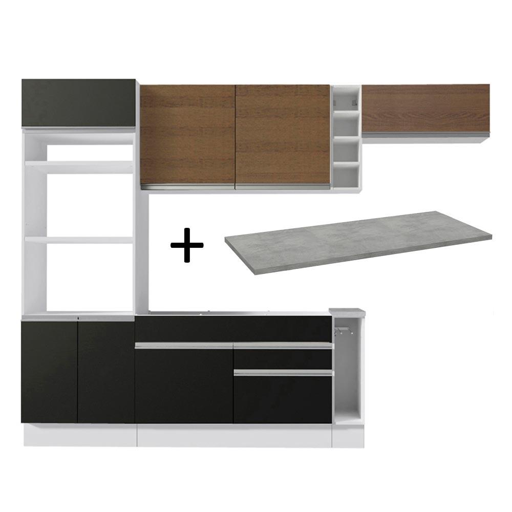 Cocina Integral Completa Modular Madesa Glamy 290cm Bn 03