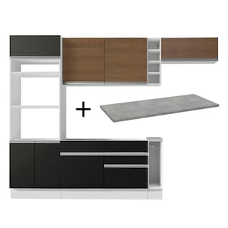 Foto 1 | Cocina Integral Completa Modular Madesa Glamy 290cm Bn 03