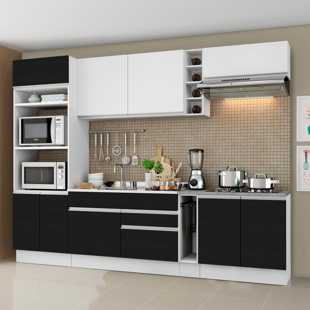Foto 3 pulgar | Cocina Integral Completa Modular Madesa Glamy 290cm Nb 06