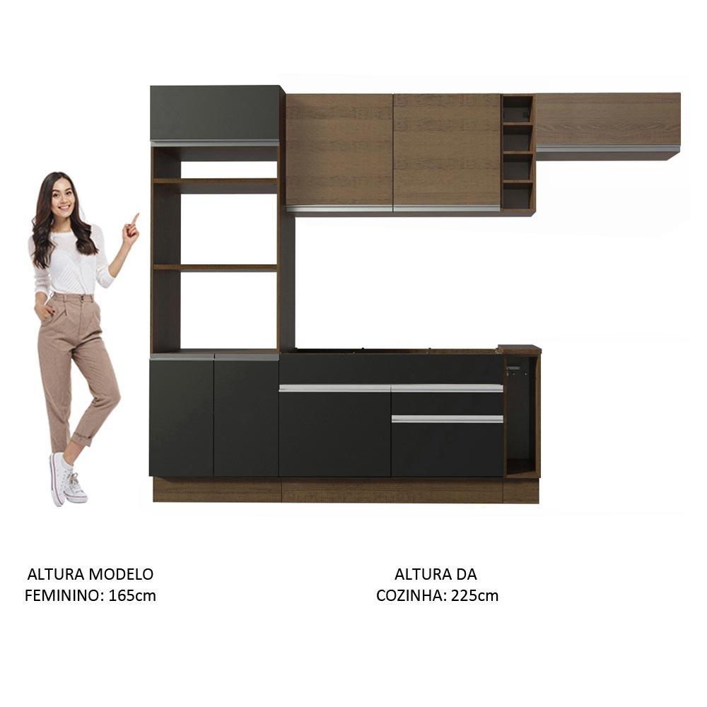 Foto 5 | Cocina Integral Completa Modular Madesa Glamy 290cm Nm 04