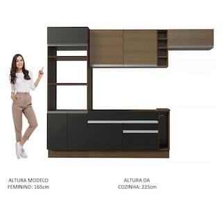 Foto 5 | Cocina Integral Completa Modular Madesa Glamy 290cm Nm 04