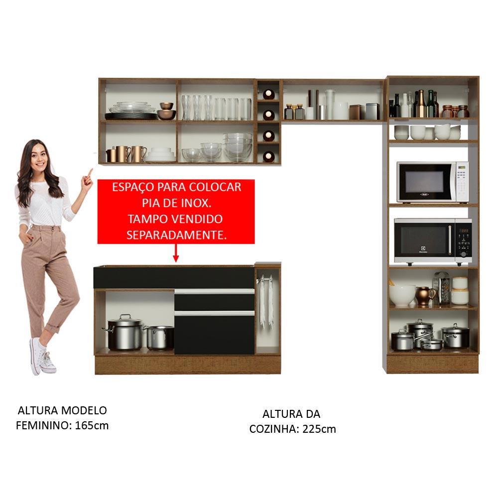 Foto 5 | Cocina Integral Completa Modular Madesa Glamy 290cm Nm 06