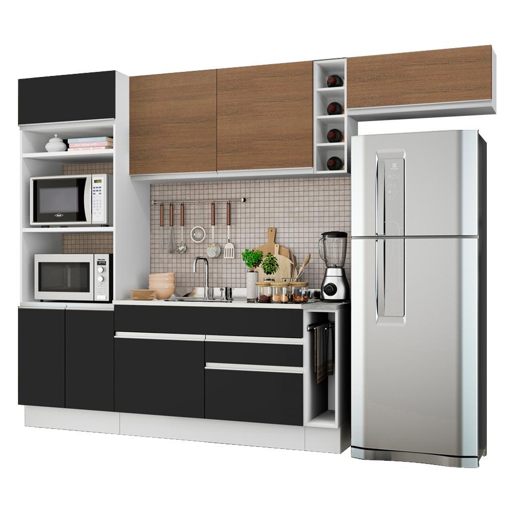 Cocina Integral Completa Modular Madesa Glamy 290cm Bn 04