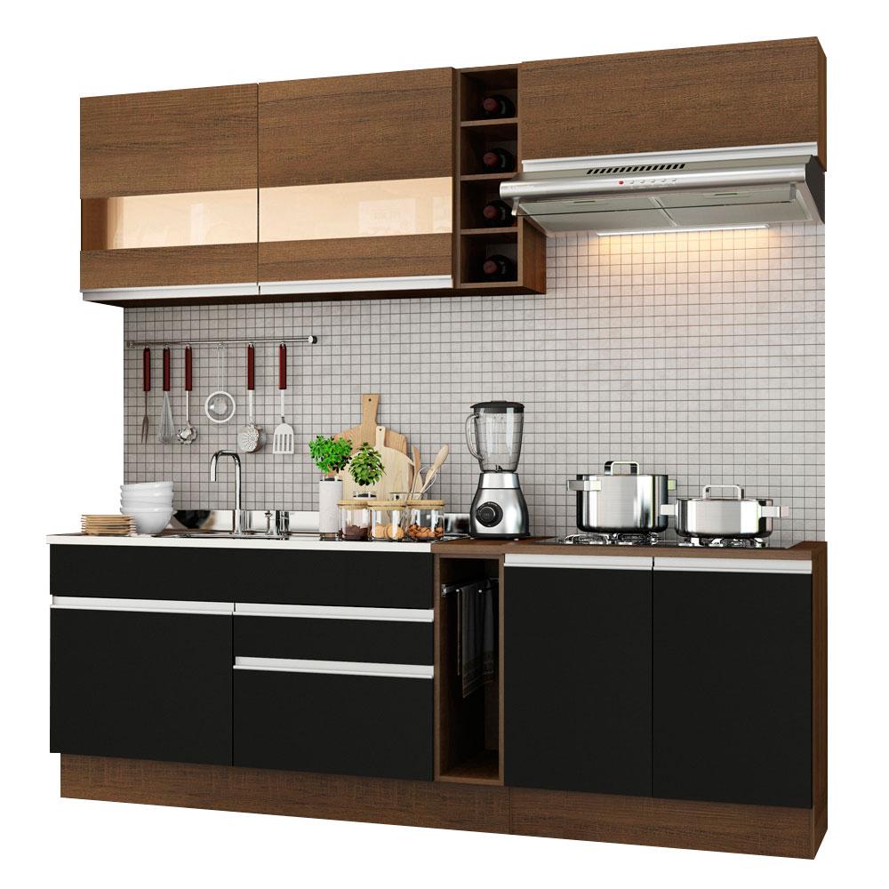 Cocina Integral Completa Modular Madesa Glamy 220cm Nm 13