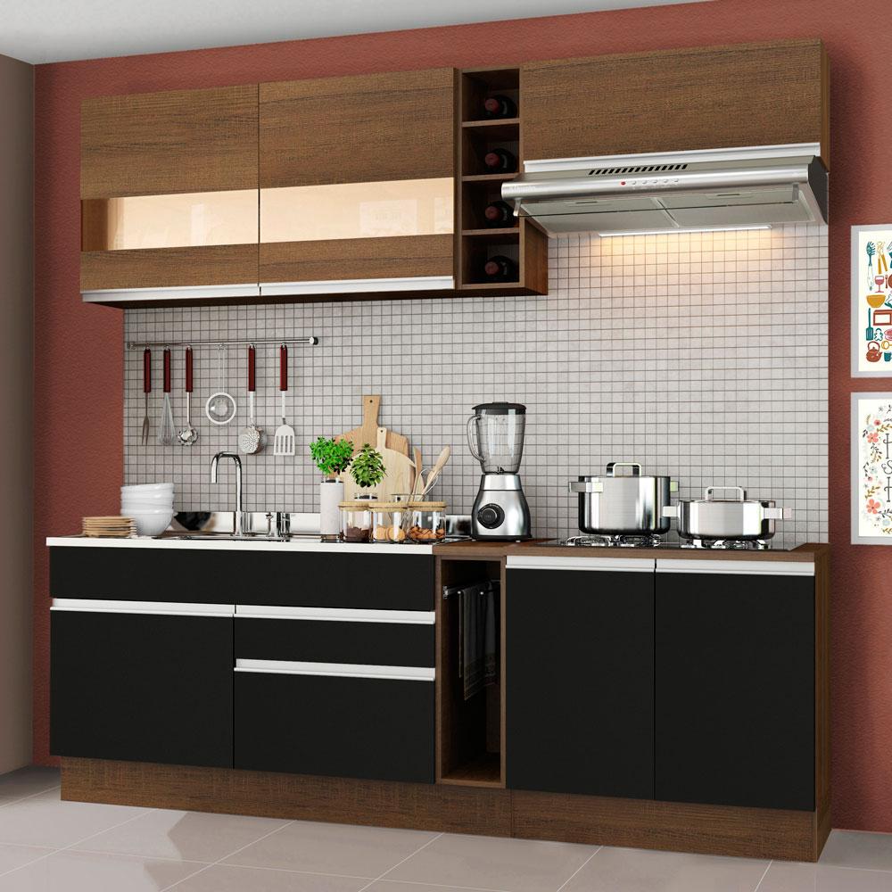Foto 3 pulgar | Cocina Integral Completa Modular Madesa Glamy 220cm Nm 13