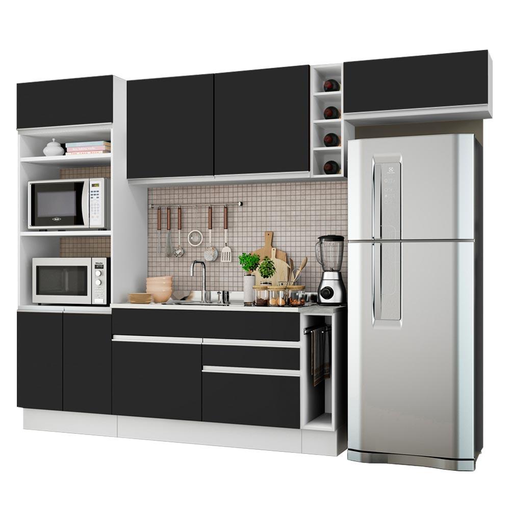 Cocina Integral Completa Modular Madesa Glamy 290cm Bn 08