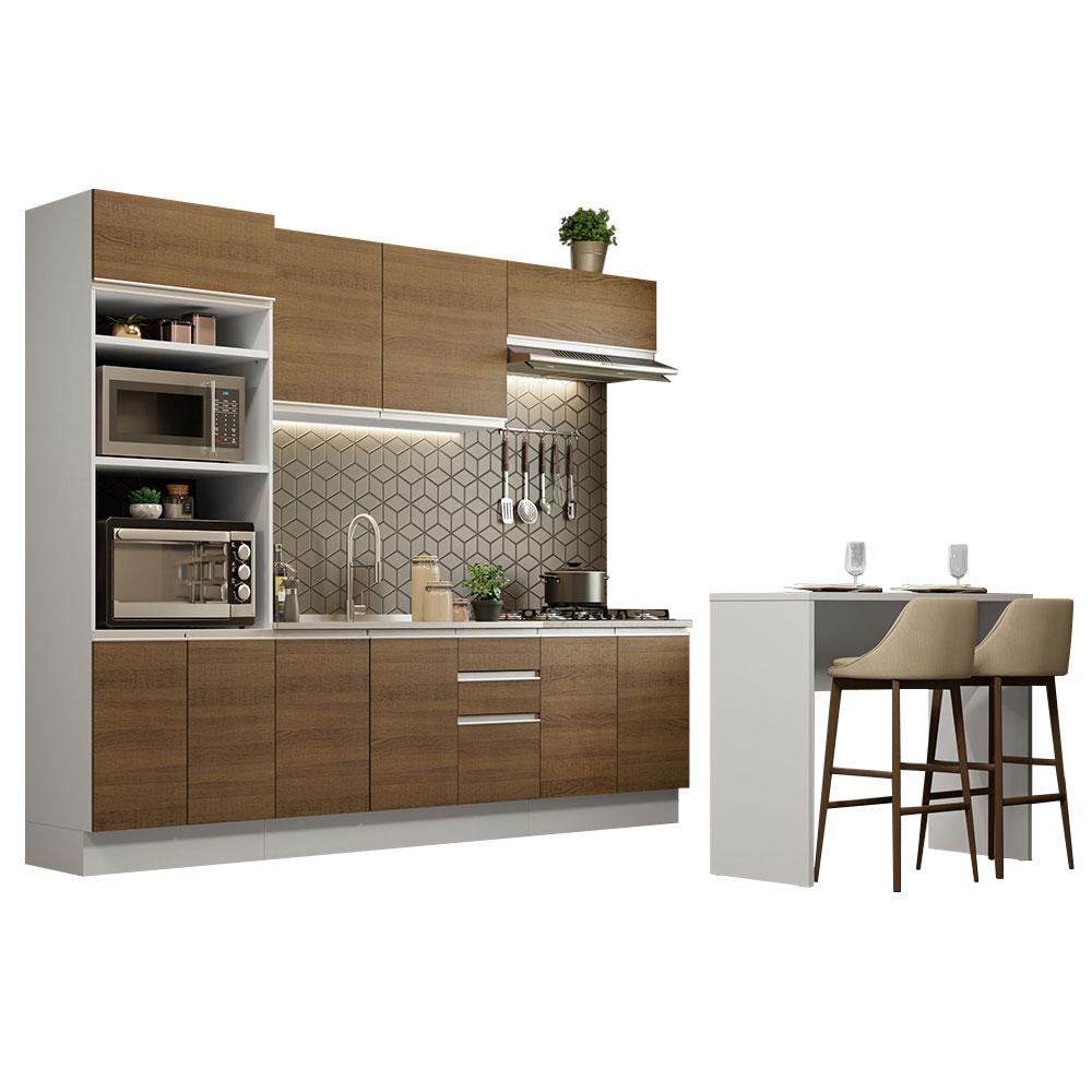 Foto 2 pulgar | Cocina Integral Completa Modular Madesa Glamy 315cm Bm 02