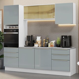 Foto 1 | Cocina Integral Completa Modular Madesa Lux 240cm Bg 08