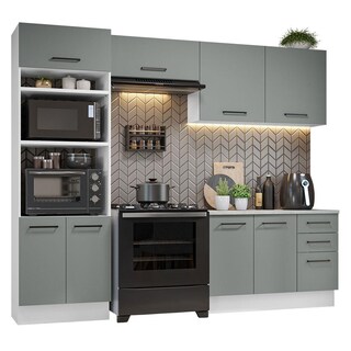Foto 2 | Cocina Integral Completa Modular Madesa Agata 270cm Bg 07