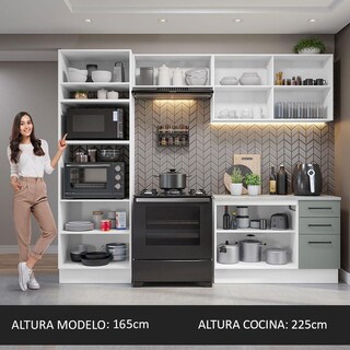 Foto 5 | Cocina Integral Completa Modular Madesa Agata 270cm Bg 07