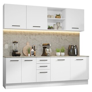 Foto 2 | Cocina Integral Completa Modular Madesa Agata 240cm Bb 02