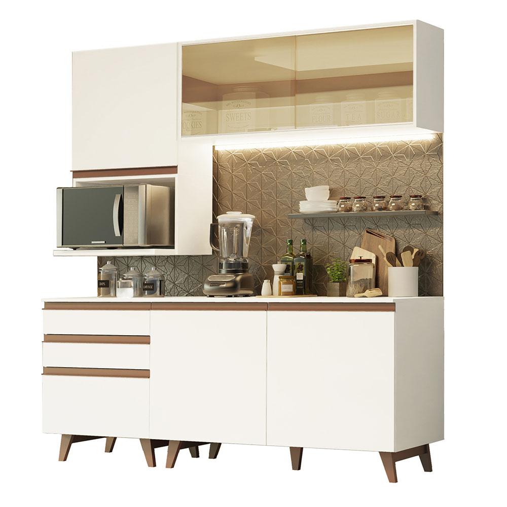 Foto 3 pulgar | Cocina Integral Completa Modular Madesa Reims 180cm Bb 02