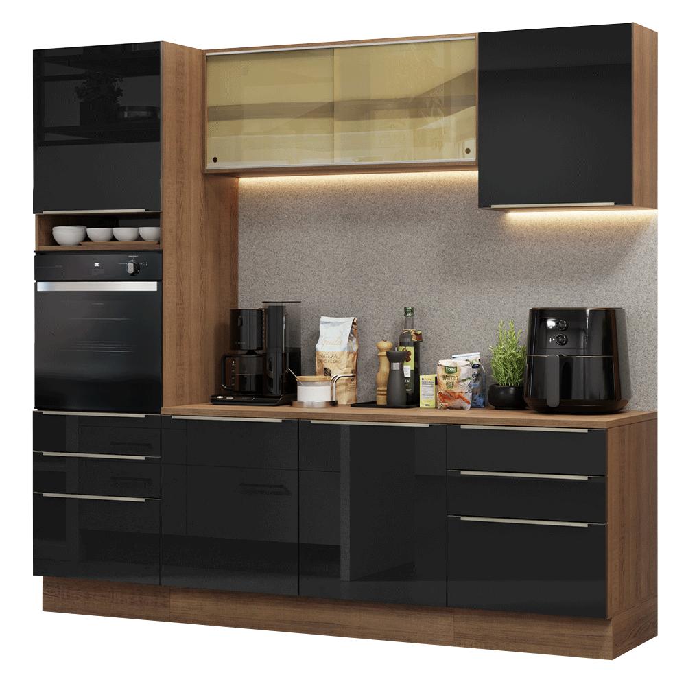 Foto 3 pulgar | Cocina Integral Completa Modular Madesa Lux 240cm Mn 08