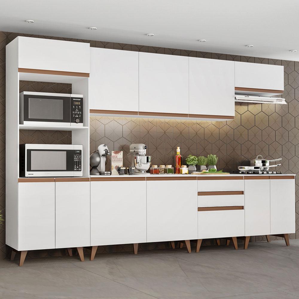 Foto 2 pulgar | Cocina Integral Completa Modular Madesa Reims 320cm Bb 02