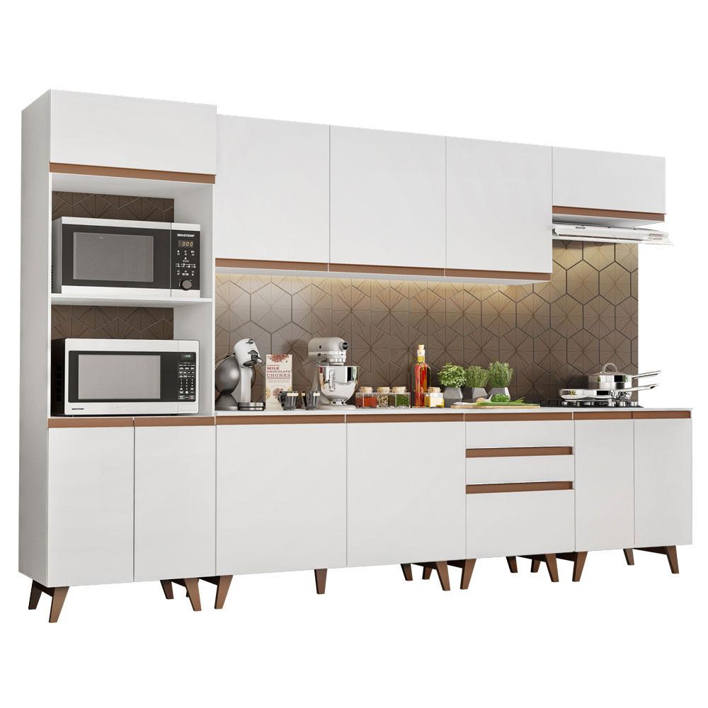 Foto 3 pulgar | Cocina Integral Completa Modular Madesa Reims 320cm Bb 02
