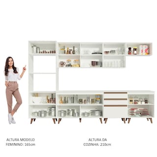 Foto 5 | Cocina Integral Completa Modular Madesa Reims 320cm Bb 02