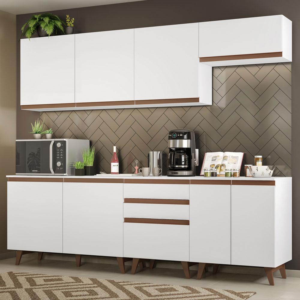 Foto 3 pulgar | Cocina Integral Completa Modular Madesa Reims 250cm Bb 02