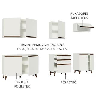 Foto 4 | Cocina Integral Completa Modular Madesa Reims 250cm Bb 02