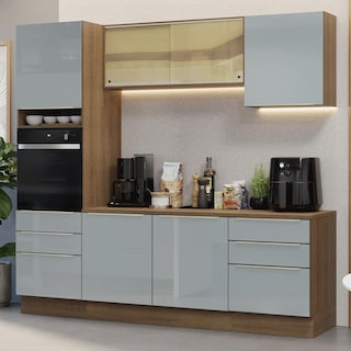 Foto 2 | Cocina Integral Completa Modular Madesa Lux 240cm Mg 08