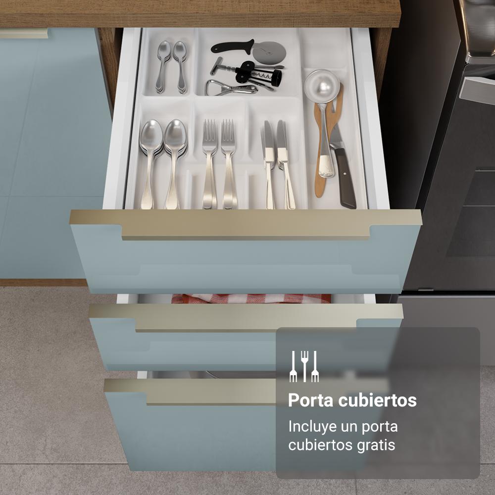 Foto 7 pulgar | Cocina Integral Completa Modular Madesa Lux 240cm Mg 08