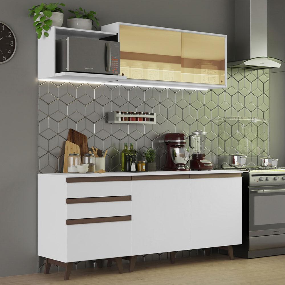 Foto 3 pulgar | Cocina Integral Completa Modular Madesa Reims 180cm Bb 02