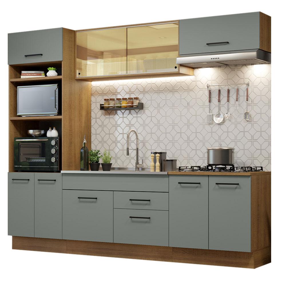 Cocina Integral Completa Modular Madesa Agata 270cm Mg 03
