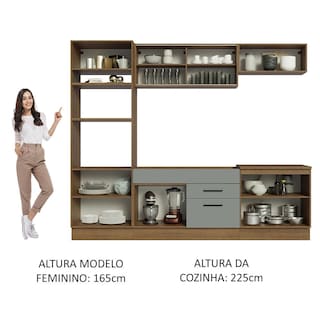 Foto 5 | Cocina Integral Completa Modular Madesa Agata 270cm Mg 03