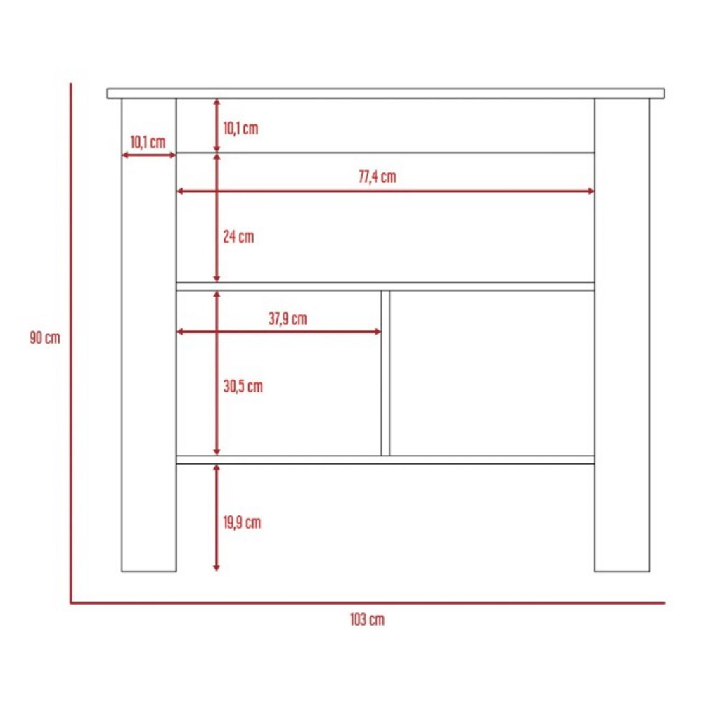 Foto 7 | Mueble de Cocina Excelsior Blanco