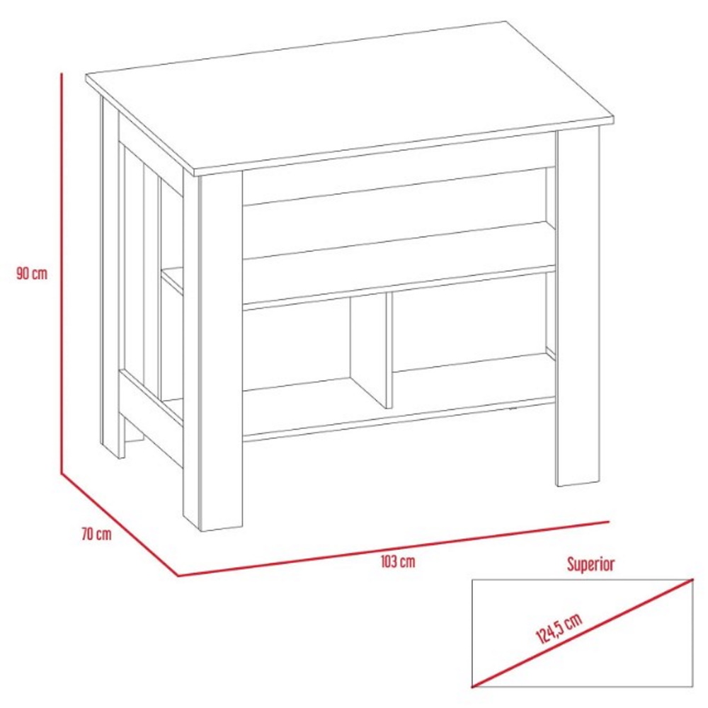 Foto 8 | Mueble de Cocina Excelsior Blanco