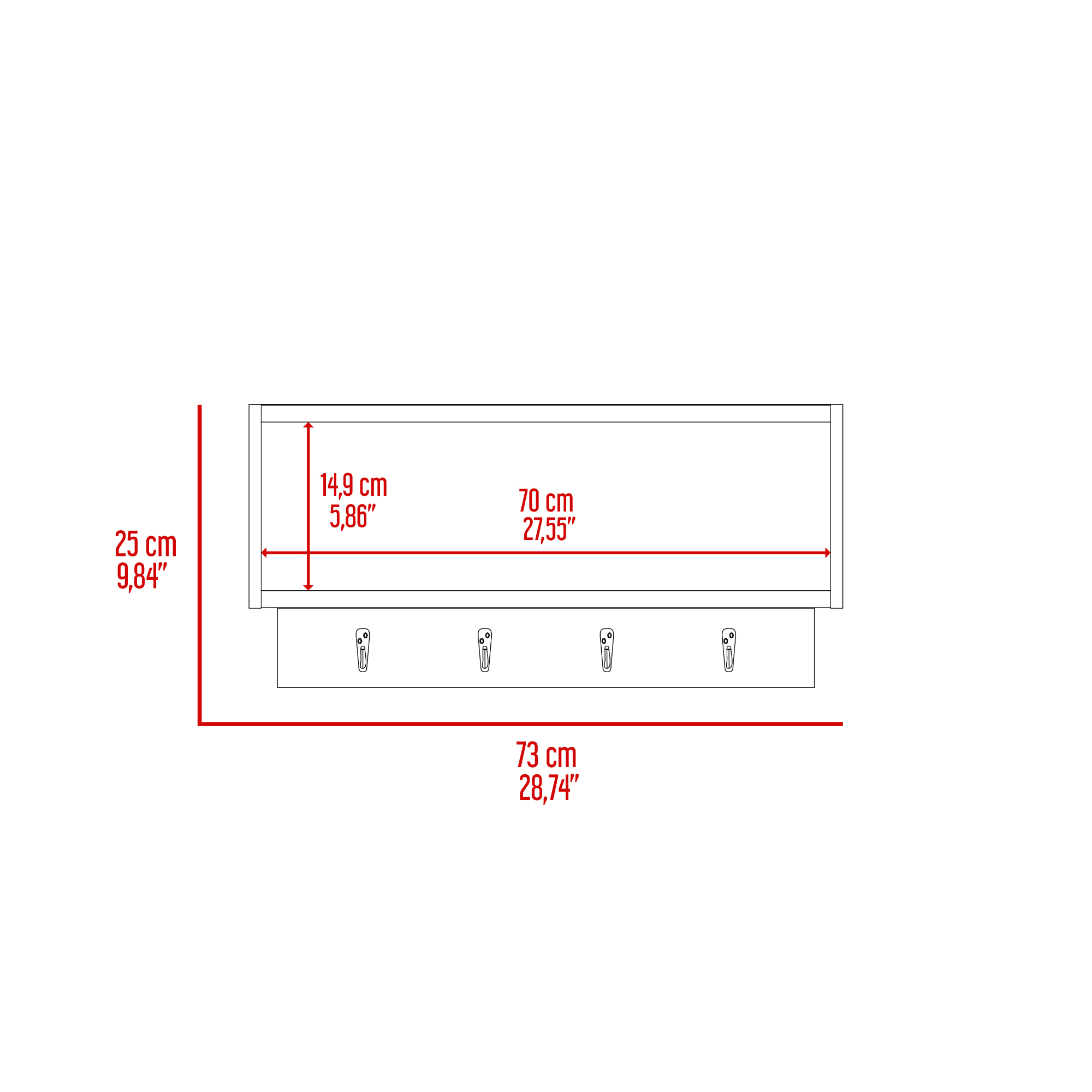 Foto 9 pulgar | Mueble Auxiliar de Cocina Manhattan Miel