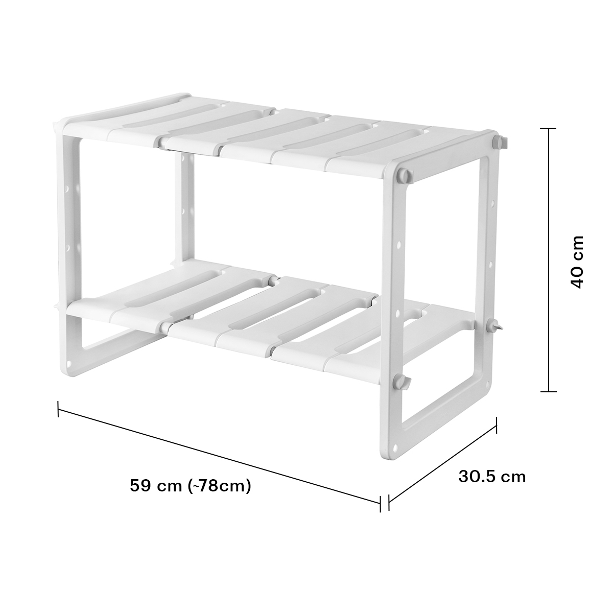 Foto 4 pulgar | Estante Organizador Ag Box color Blanco