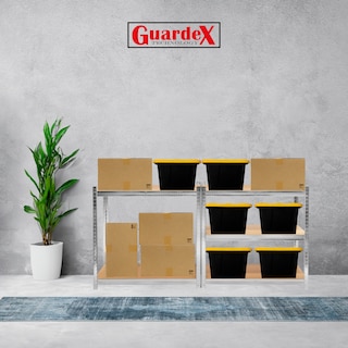 Foto 8 | Estante Metálico 5 Niveles Guardex Anaquel Organizador Rack Color Gris